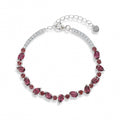Haduwig Pear Ruby Bracelet