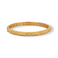 Iridianne 18K Gold Sunburst Bangle