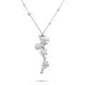 Jeanne Blooming White Floral Necklace