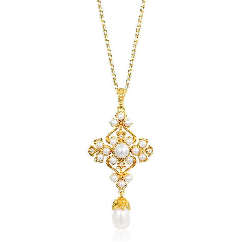 Karelle 14K Gold Pearls Necklace