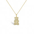 Kélyanne 18K Gold Large Bear Necklace