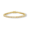 Konstanze 14K Gold Square Tennis Bracelet