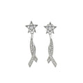 Laënnec White Star Earrings