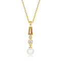 Léonine 14K Gold Pearls Necklace