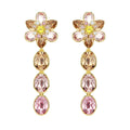 Liane Multicolor Floral Drop Earrings