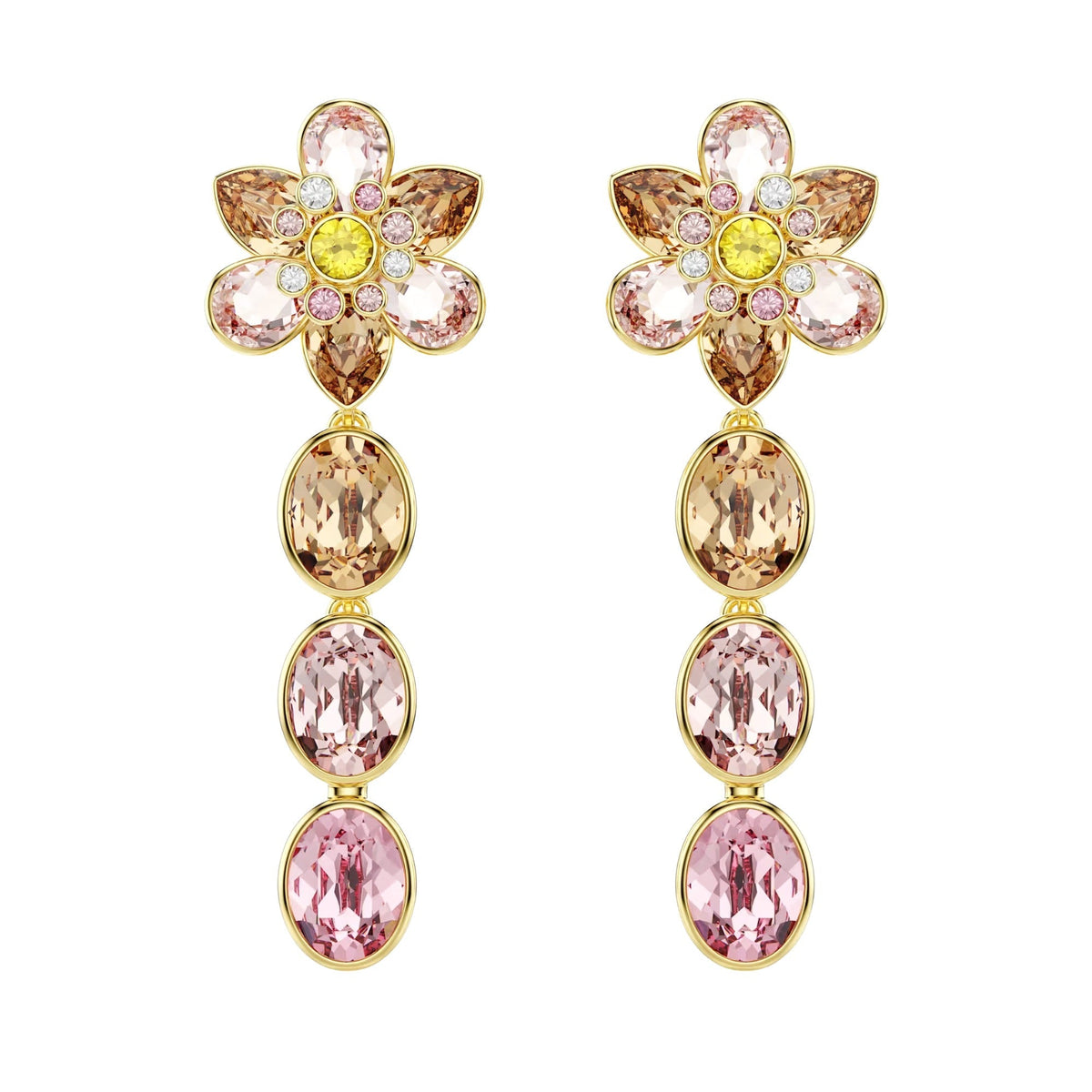 Liane Multicolor Floral Drop Earrings