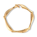 Linda 14K Gold Curve Bangle