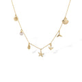 Lorena 14K Gold Multiple Sea Motifs Necklace