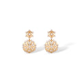 Madita 14K Gold Circular Earrings