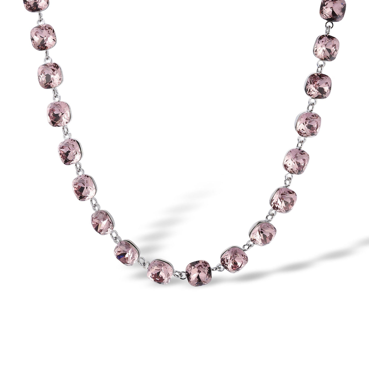 Malina Cushion Crystal Necklace