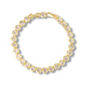 Mareike 14K Gold Round Tennis Bracelet