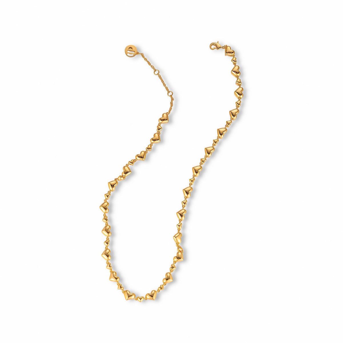 Margot 14K Yellow Gold Heart Necklace