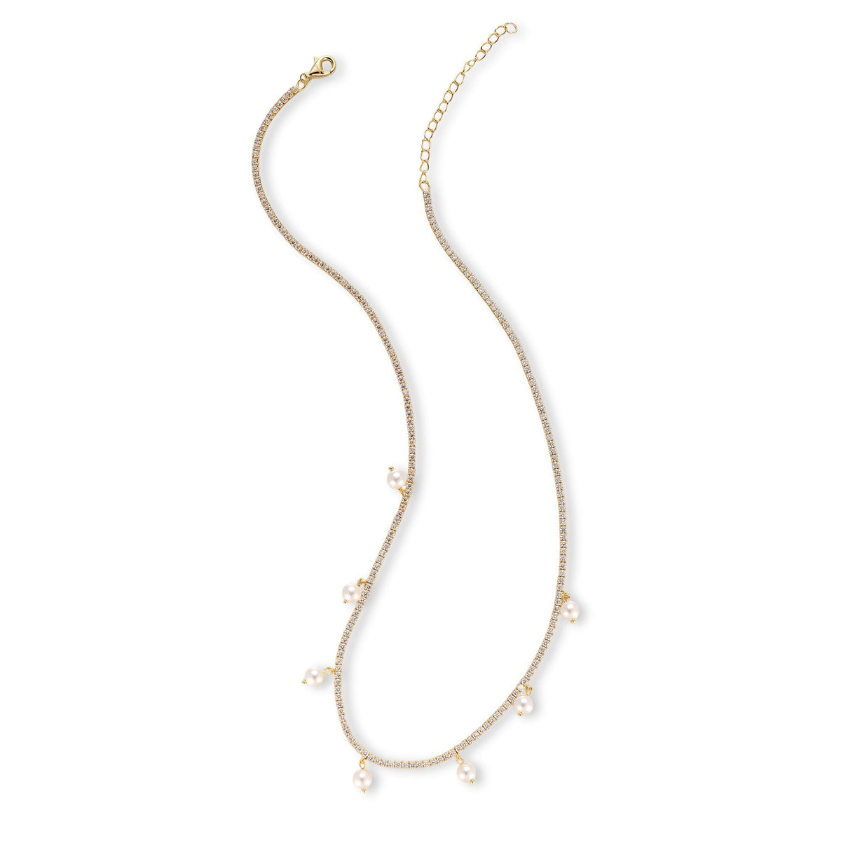 Marisol 14K Gold Pearl Necklace