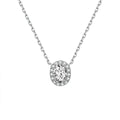 Marlène Lively Oval White Necklace