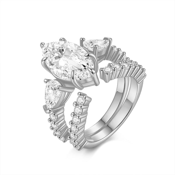 Moissanite Full Eternity Ring