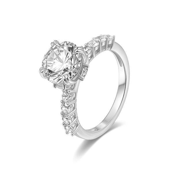 Moissanite Solitaire Ring