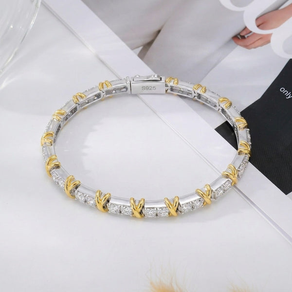 Moissanite Tennis Bracelet