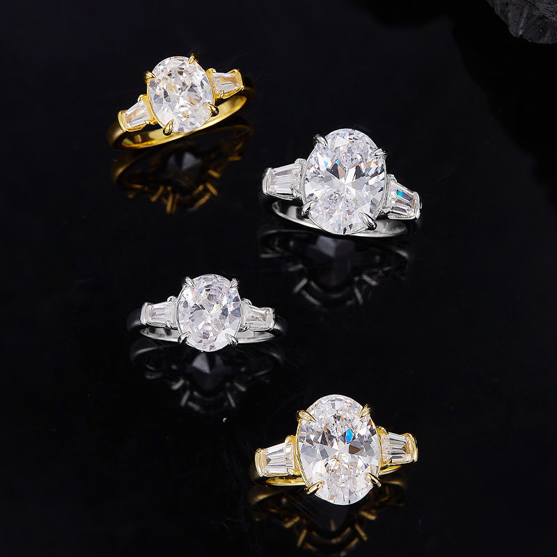 Moissanite Pavé Band Ring