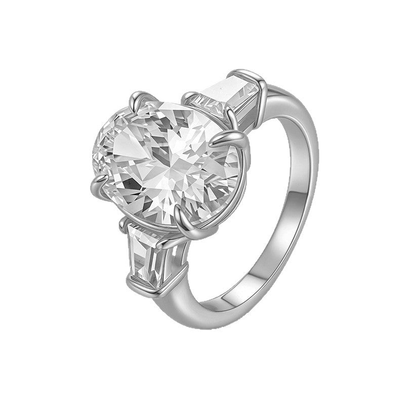 Moissanite Pavé Band Ring