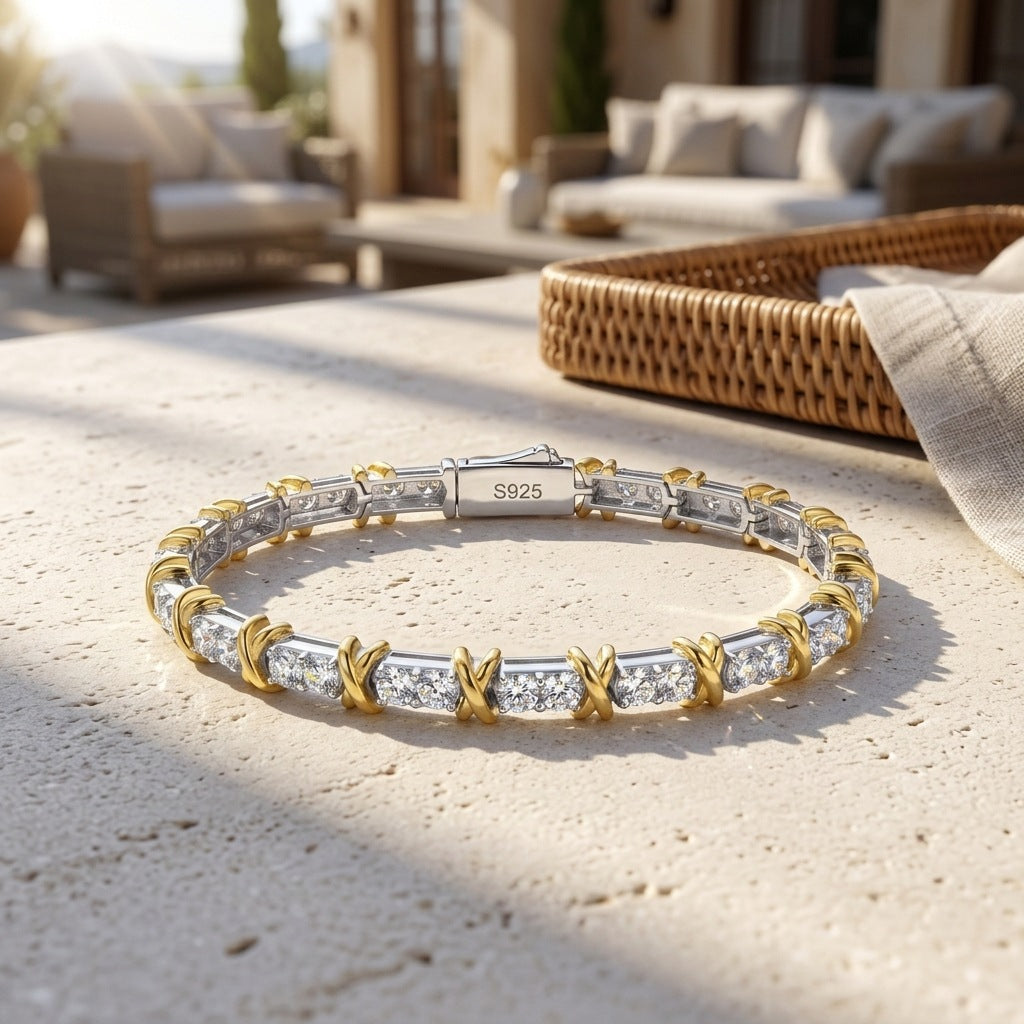 Moissanite Tennis Bracelet