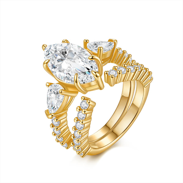 Moissanite Full Eternity Ring