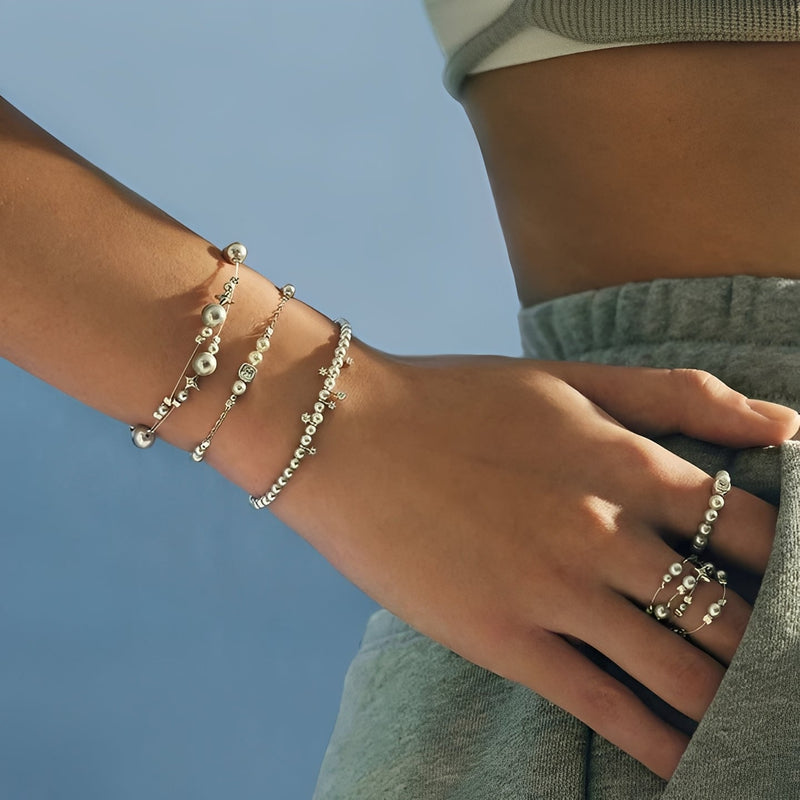 Ombline Silver Round Bracelet