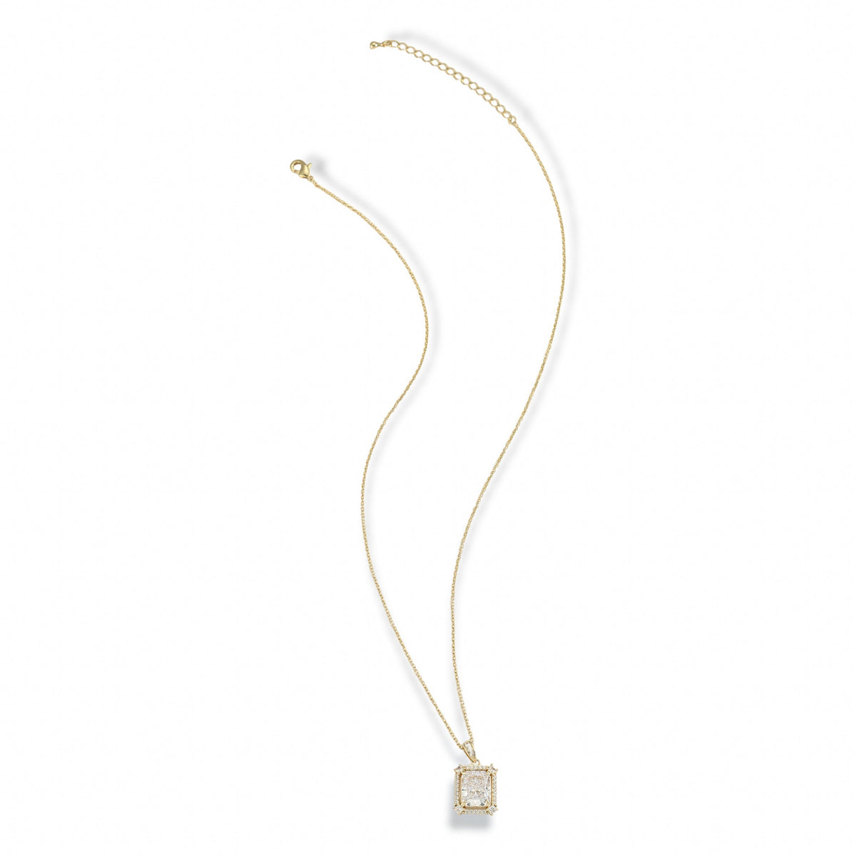 Patricia 14K Gold Radiant Necklace