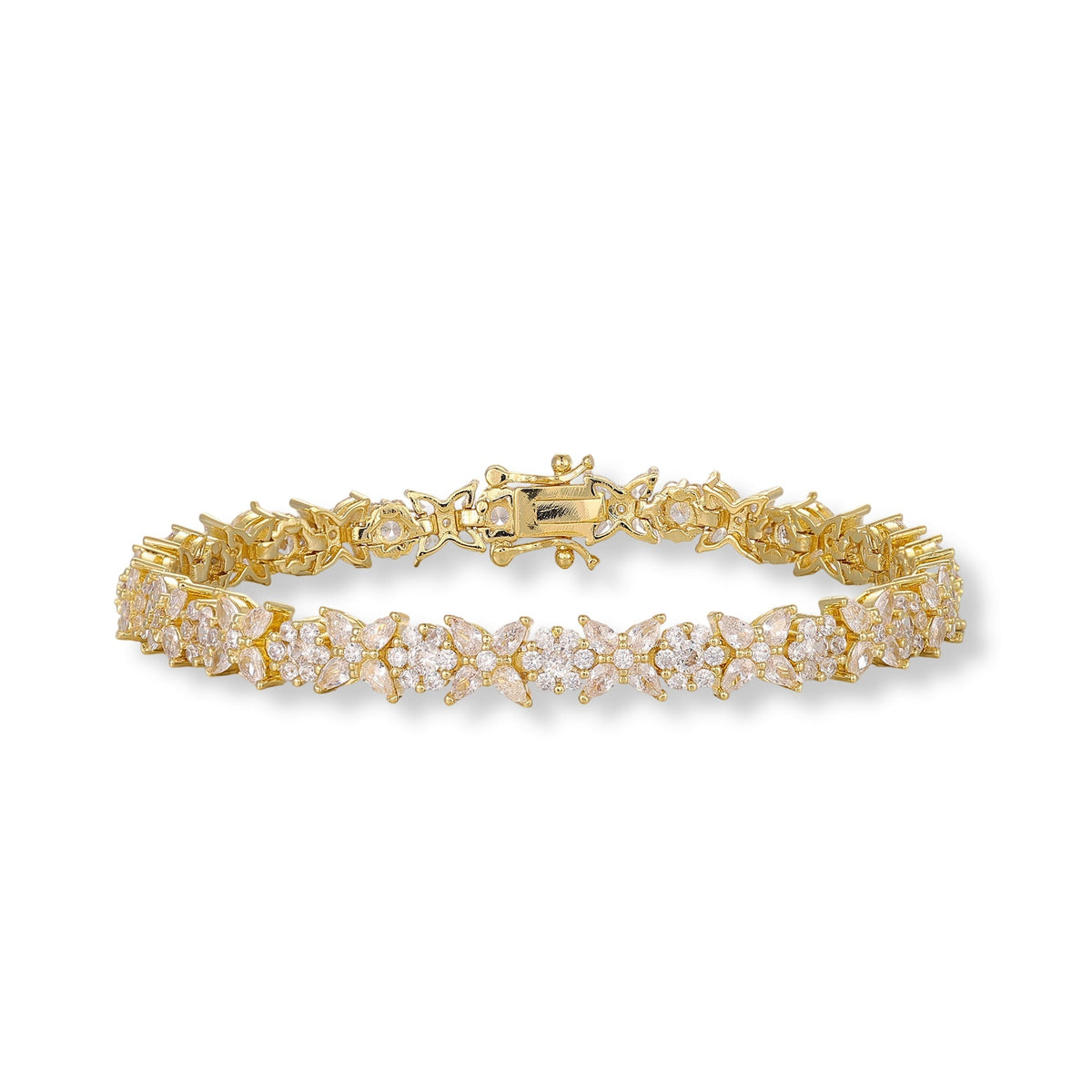 Paulin 14K Gold Floral Bracelet