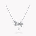 Rayé White Butterfly Necklace