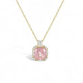 Sabine Pink Zircon Necklace