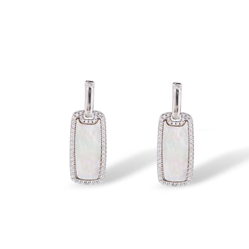 Samira 14K Gold Mother-of-Pearl Earrings