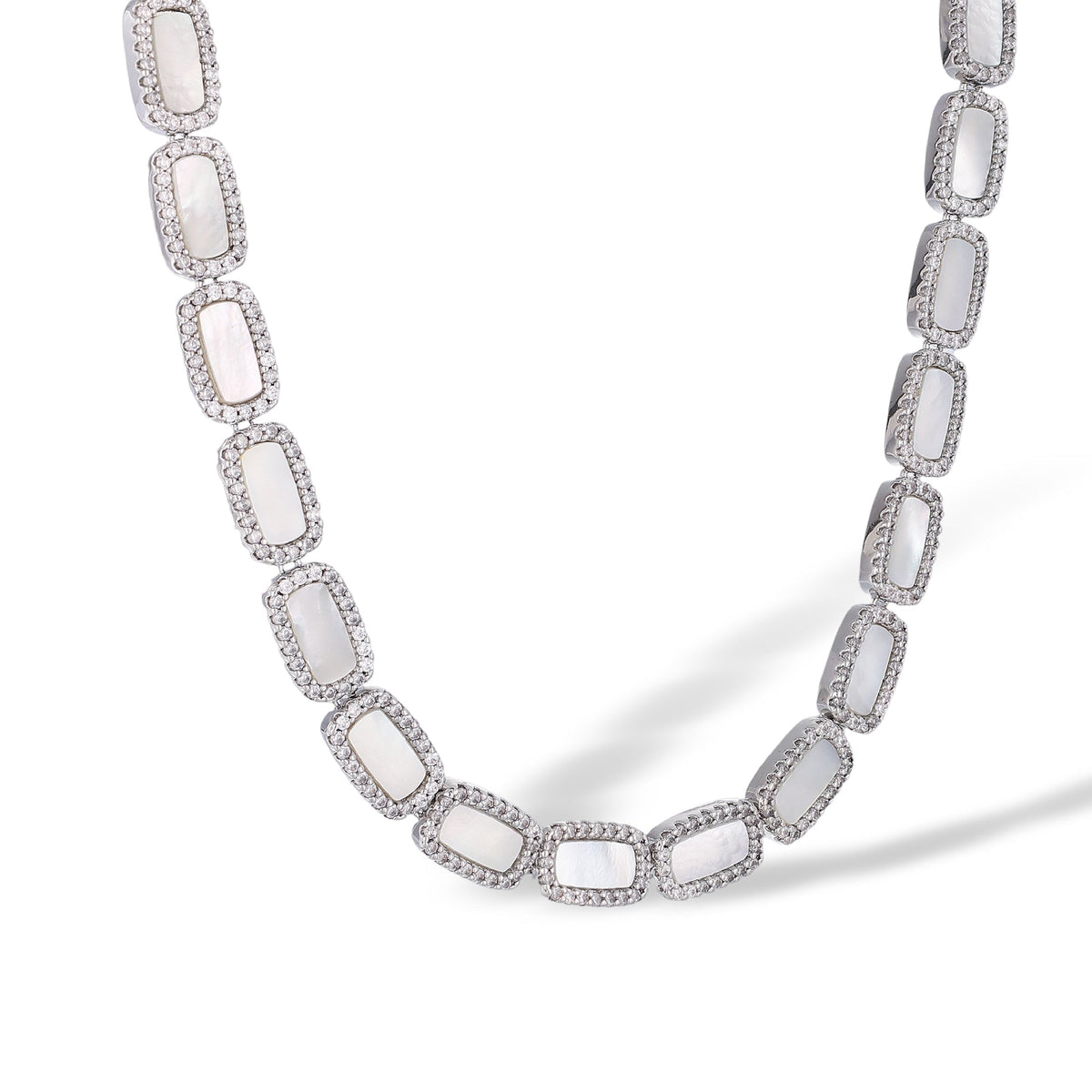 Samira 14K Gold Mother-of-Pearl Necklace