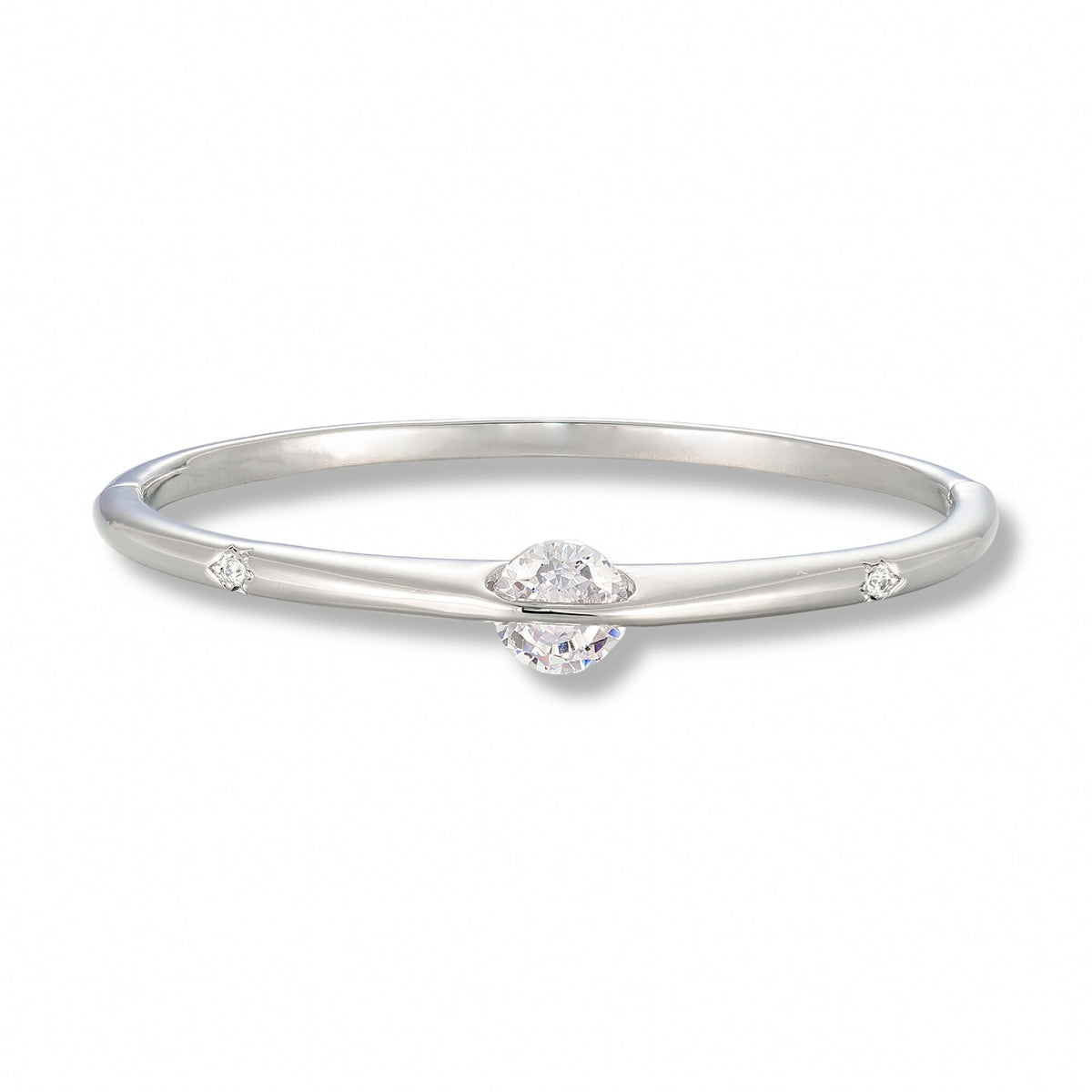 Sarah 14K Gold Round Bangle