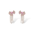 Saskia Pink Butterfly Earrings