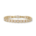 Sharon 14K Gold Square Bracelet