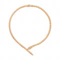 Stefanie 14K Gold Snake Necklace