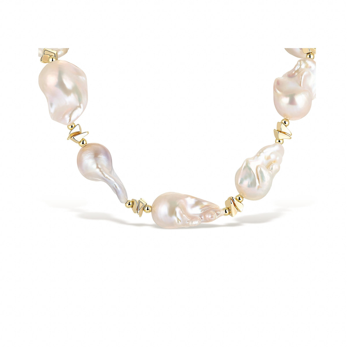 Témoin de bonheur Baroque Pearl Necklace