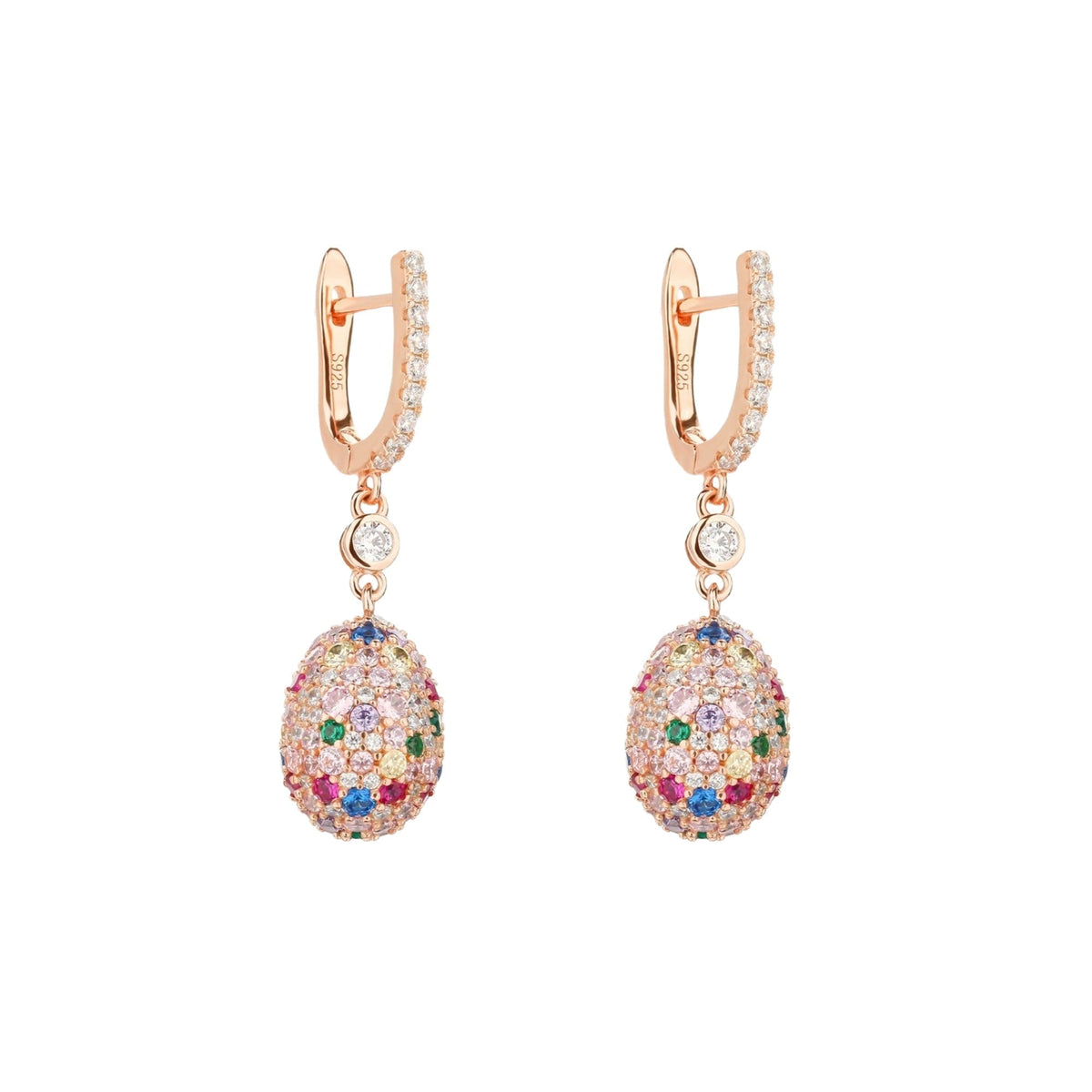 Tina Multicolor Teardrop Earrings