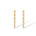 Trudi 14K Gold Hexagonal Earrings