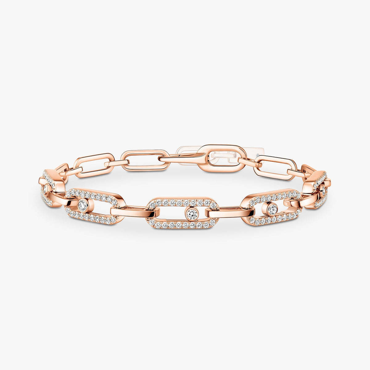 Wulflind 14K Gold Paperclip Link Bracelet