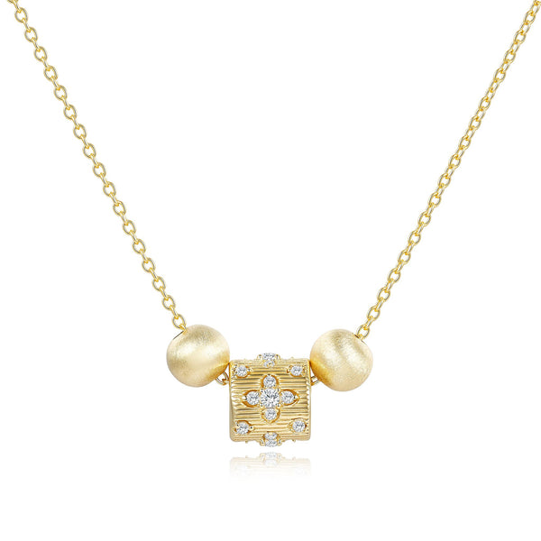 Moissanite Pendant Necklace