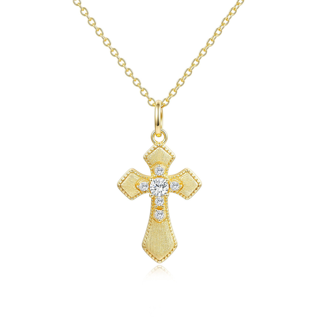 Moissanite Pendant Necklace
