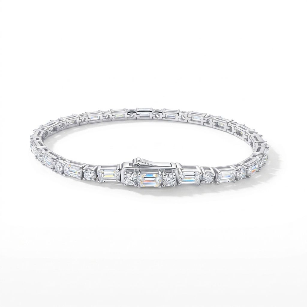 Moissanite Tennis Bracelet