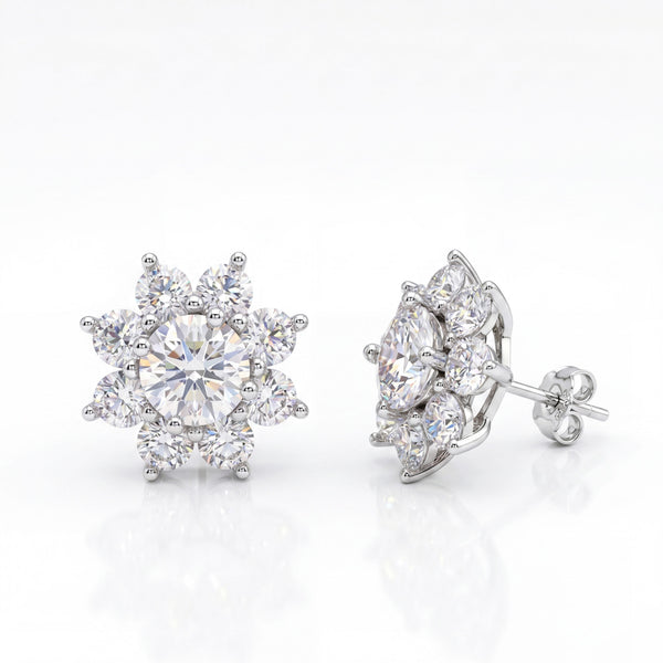 Sunflower Stud Earrings