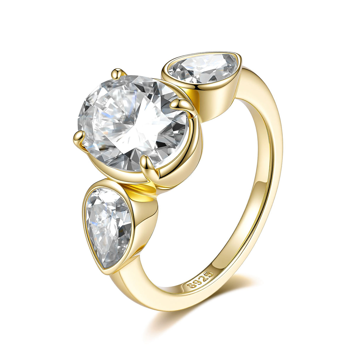 Moissanite Pavé Band Ring