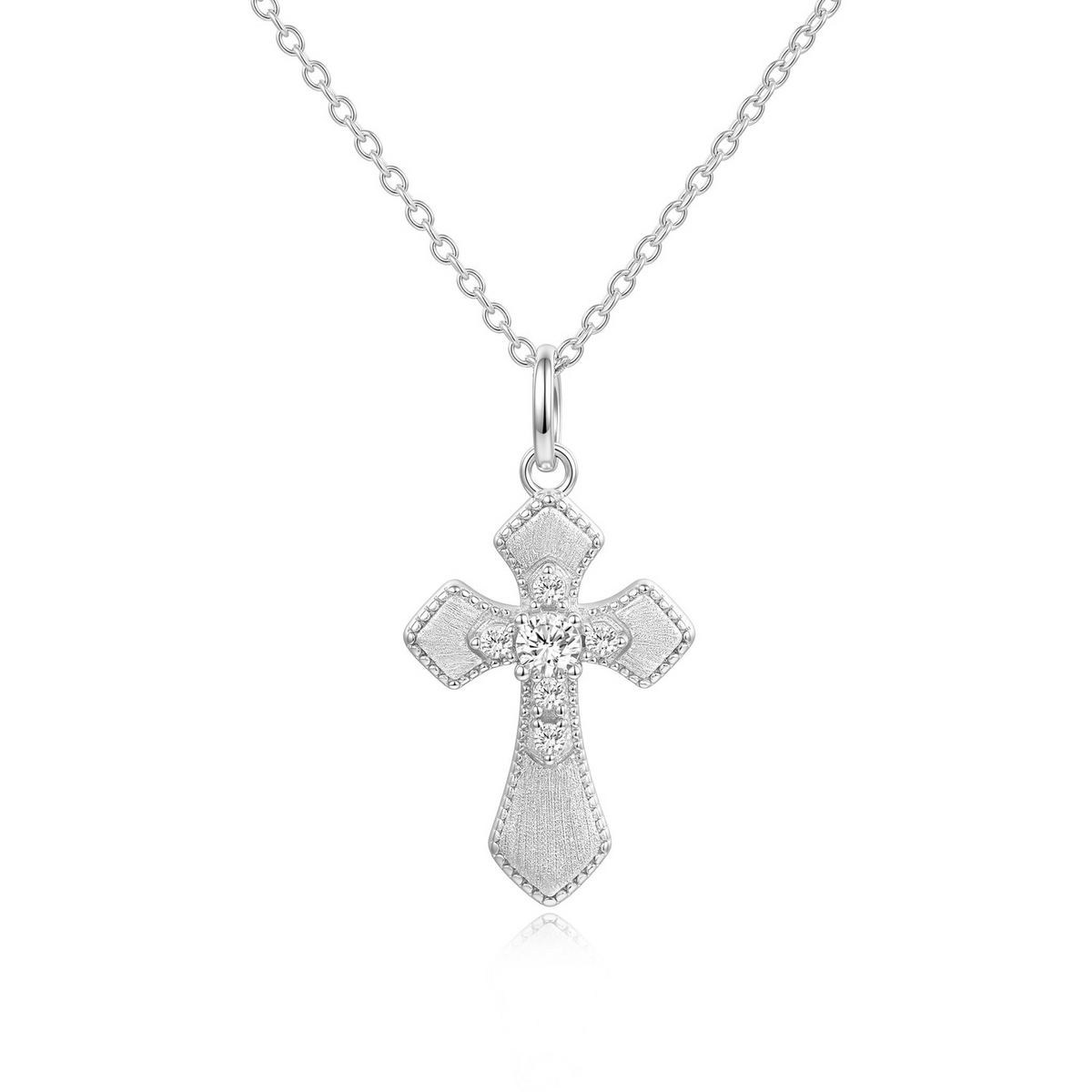Moissanite Pendant Necklace
