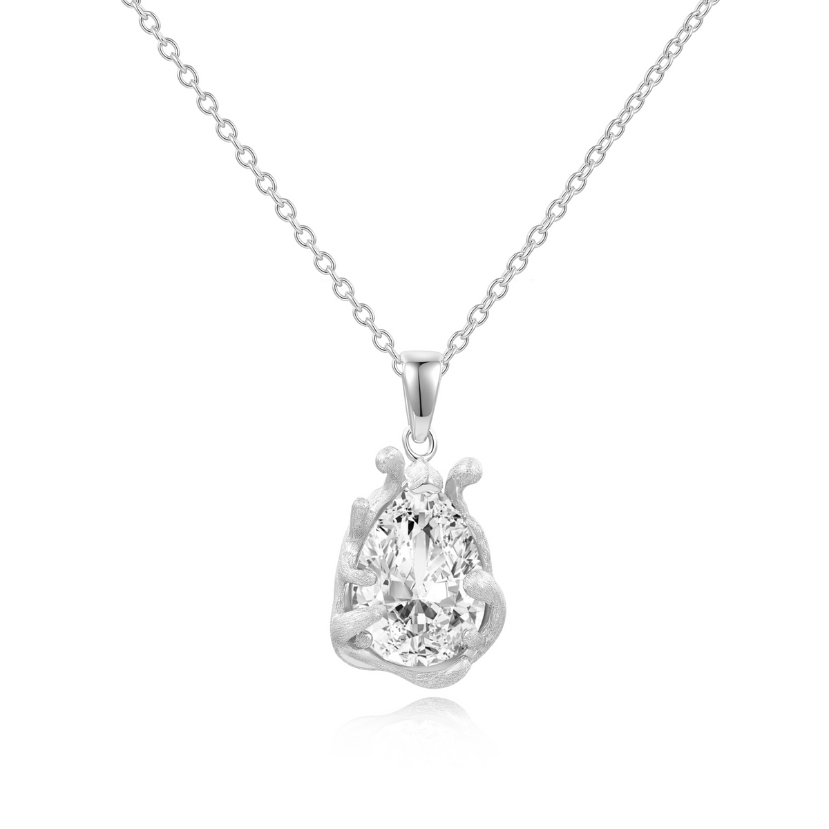 Moissanite Pendant Necklace