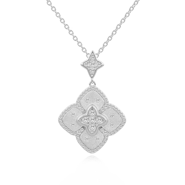 Moissanite Pendant Necklace
